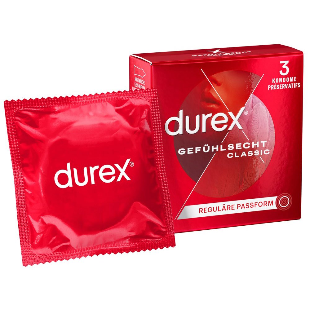 Durex Gefühlsecht Classic x 3