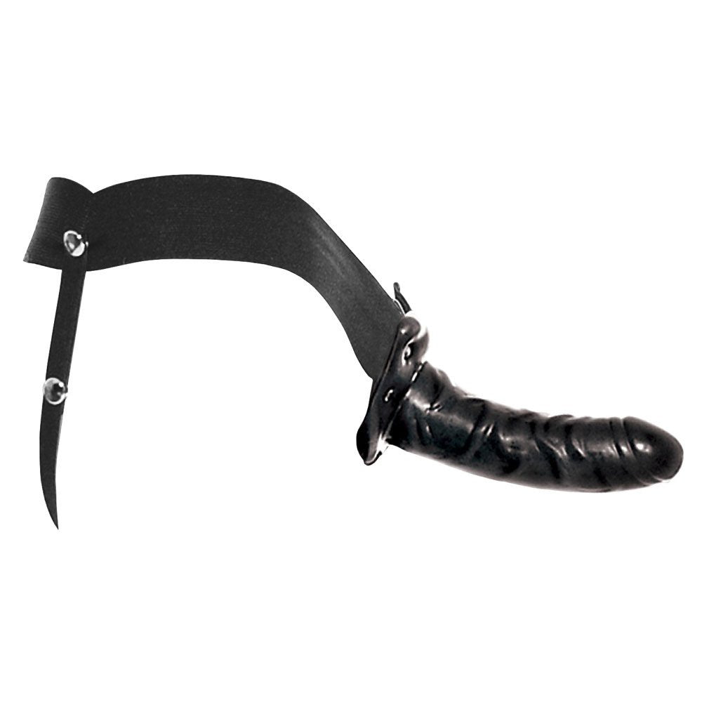 For Him or Her Hollow Strap-on Black