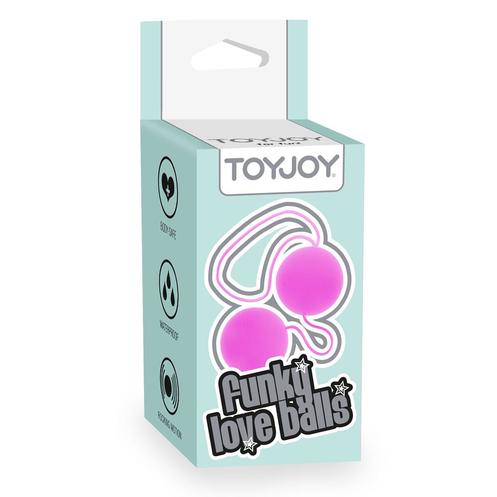 ToyJoy Funky Fun Toys Funky Love Balls Lilla
