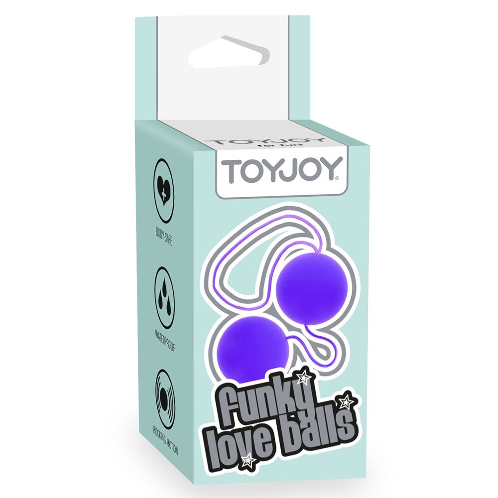 ToyJoy Funky Fun Toys Funky Love Balls Viola