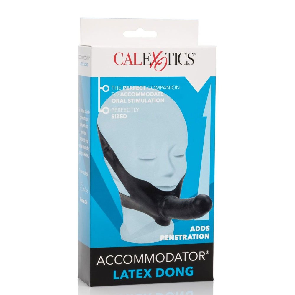 CalExotics The 'Original' Accommodator Latex Dong Black