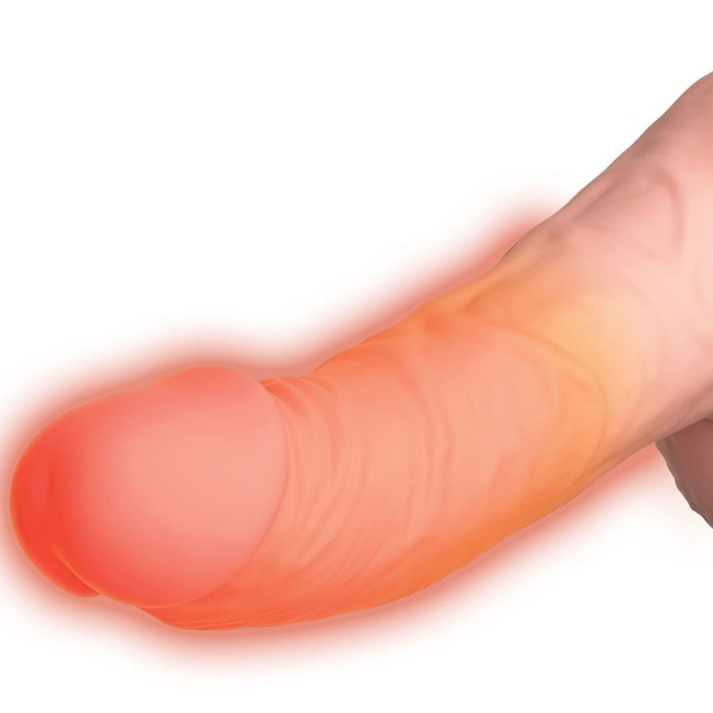 Pipedream King Cock Plus - 7.5' Thrusting Cock with Balls Flesh