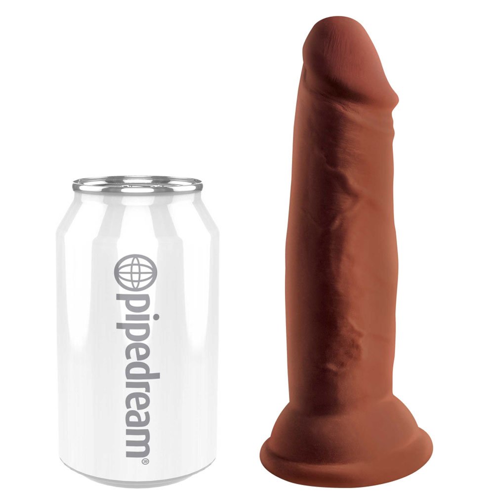 Pipedream King Cock Plus - 6" Triple Density Cock Brown
