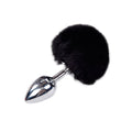 Metal Anal Fluffy Plug M