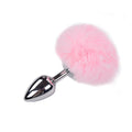 Metal Anal Fluffy Plug M