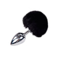 Metal Anal Fluffy Plug L