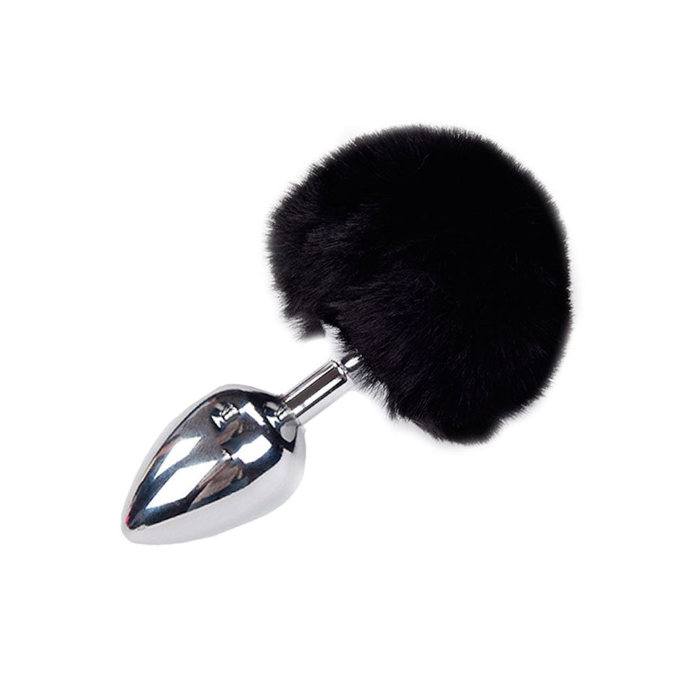 Metal Anal Fluffy Plug L