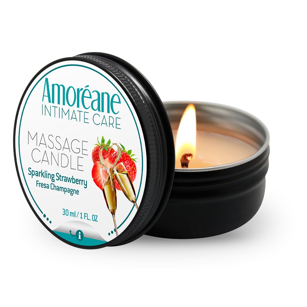 Massage Candle Sparkling Strawberry