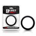 BEAST RINGS Anello per il pene in silicone solido 5,5 cm Nero