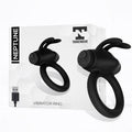 TARDENOCHE Anello vibrante Nettuno in silicone ricaricabile tramite USB