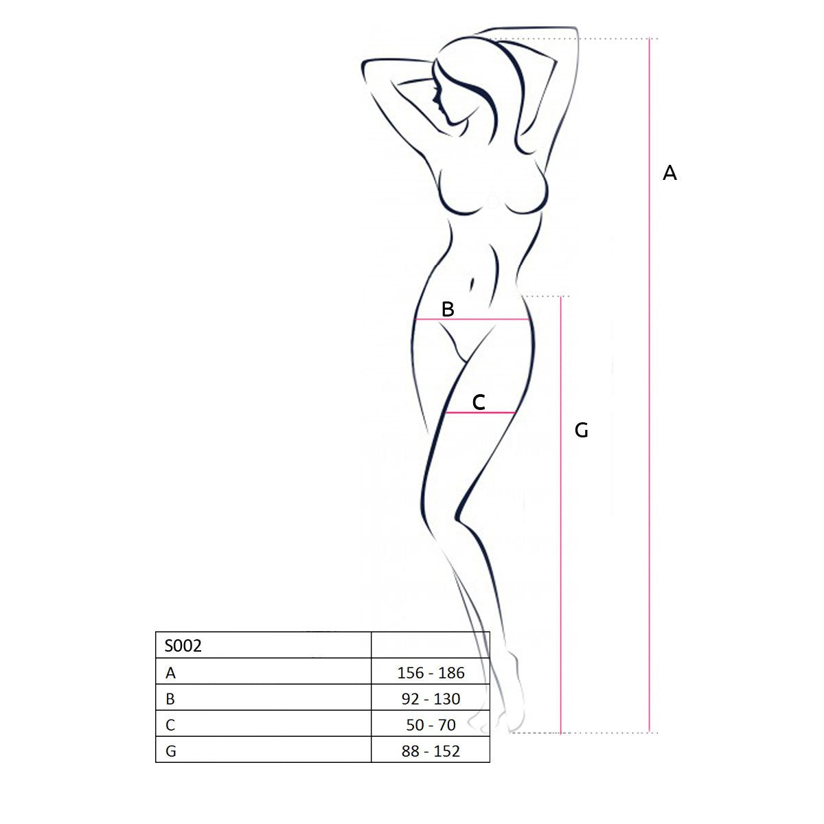 Collant S002 Bianco - Taglia Unica