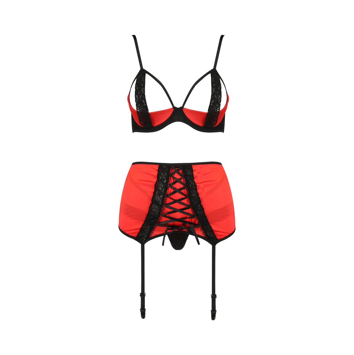 Completo FEMMINA Rosso - Taglia XXL/3XL