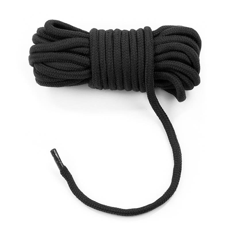 LOVETOY Bondage con corda morbida nera