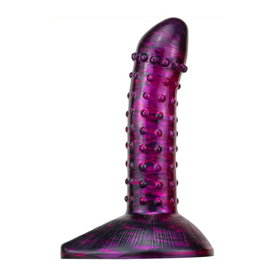 Dildo Fantasia Saperli 21 x 4,5 cm Viola-Nero