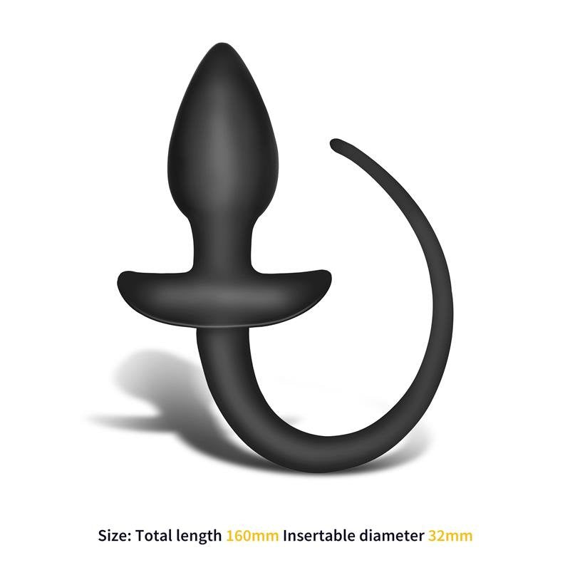 AFTERDARK Harthley Butt Plug con coda 16 cm x 3,2 cm