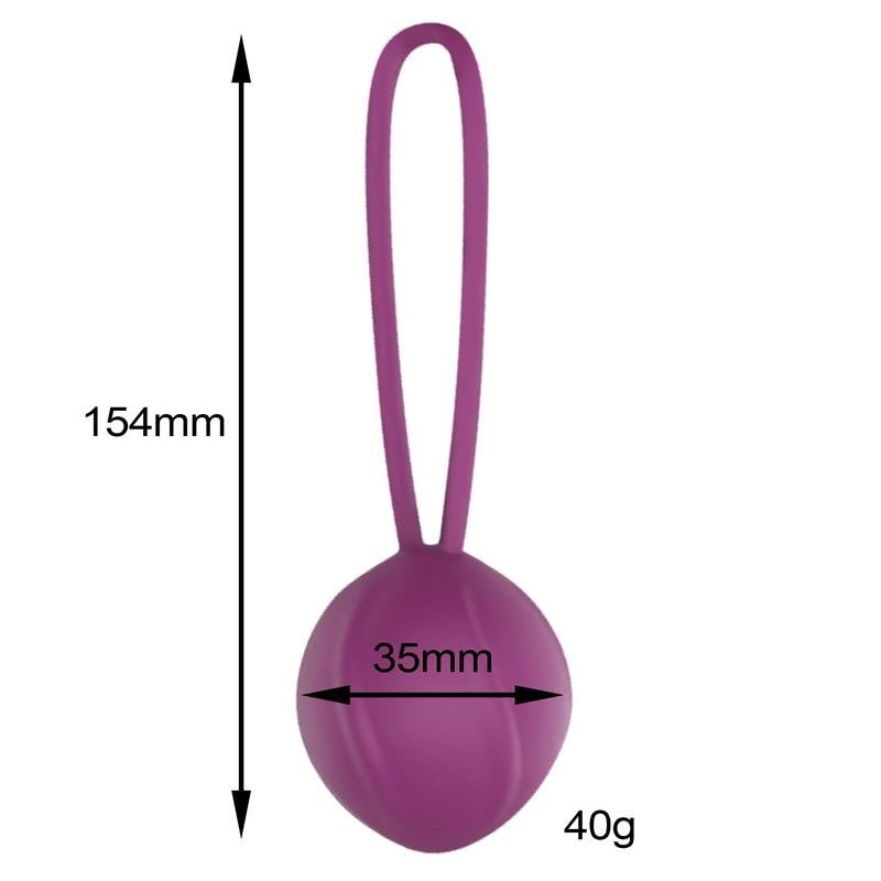 ENGILY ROSS Leigh Palline di Kegel in Silicone Viola