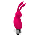 LATETOBED Hopye Rabbit Proiettile Vibrante in Silicone Rosa