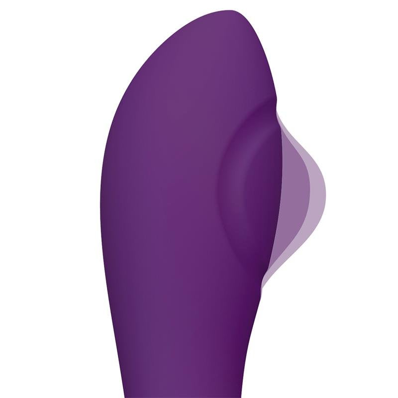 Vibratore ACTION No. Eleven con funzione coniglietto, punto G e pulsazione, magnetico USB in silicone
