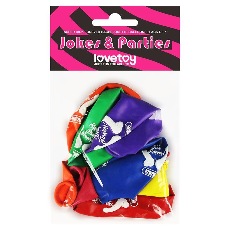 Palloncini per feste LOVETOY, confezione da 7