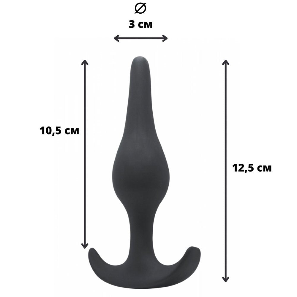 Plug anale Spice it up Smooth Black