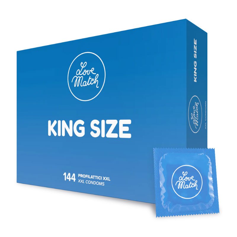 Love Match Condoms King Size (60mm) 144pcs