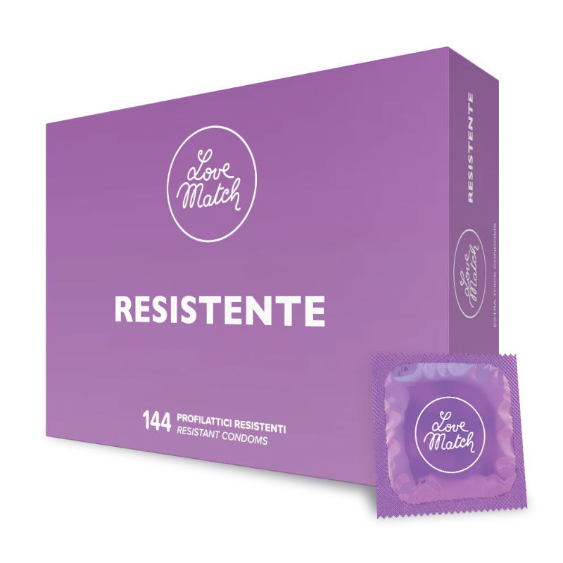 Love Match Condoms Resistente (Strong) 144pcs