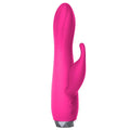 LATETOBED Couby Vibratore in silicone a forma di coniglio rosa