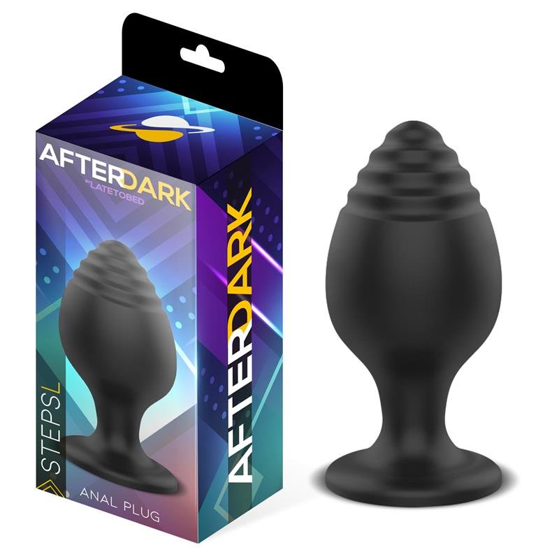 AFTERDARK Steps Butt Plug in silicone taglia L 9 cm x 4,5 cm