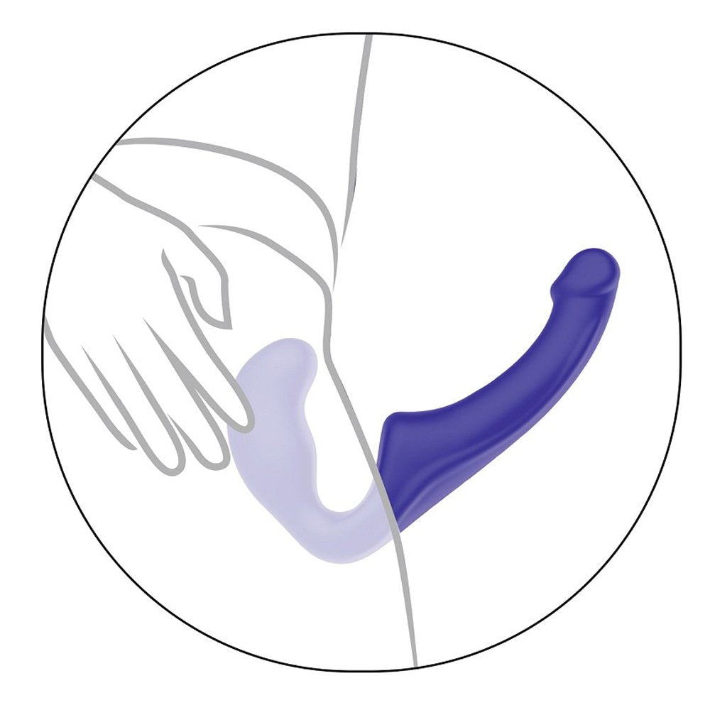 Strapless Strap-on Silicone 23 cm
