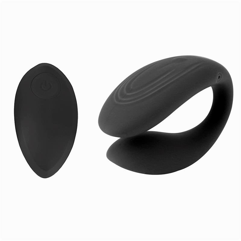 TARDENOCHE Couply Giocattolo di coppia con telecomando USB Unibody in silicone liquido